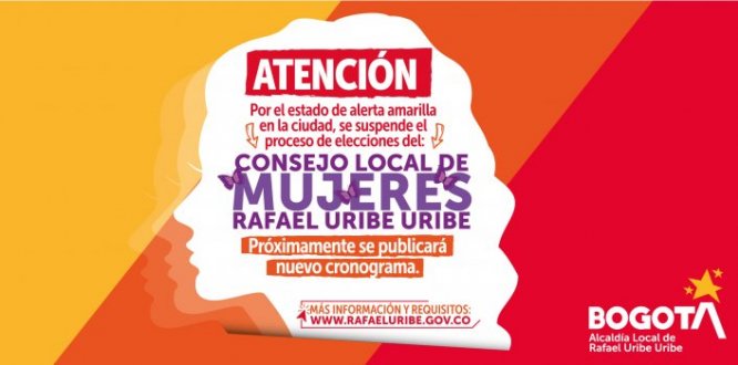 Convocatoria para participar en el Consejo Local de Mujeres Rafael Uribe Uribe